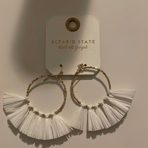 Altard State Raffia Fringe Open Circle